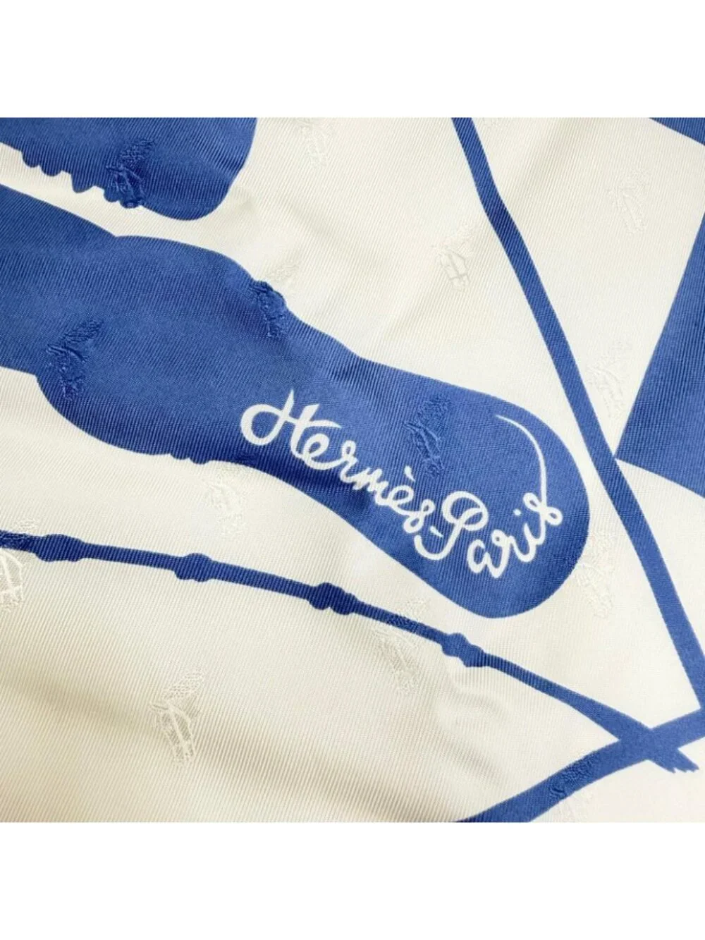 Hermes Carre Geant 140 Fouets Et Badines Bandana Whip and Grip Silk 100% Scarf - Picture 8 of 9